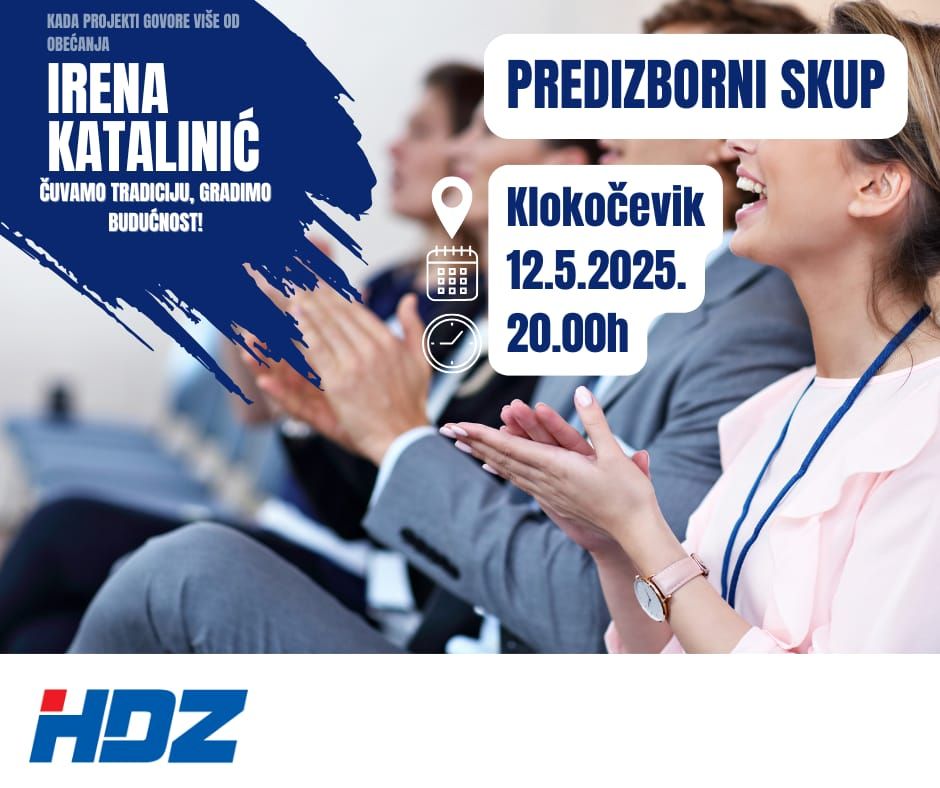 POZIV NA PREDIZBORNI SKUP – KLOKOČEVIK